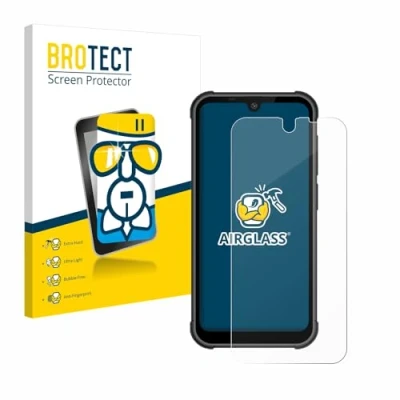Abbildung von BROTECT Schutzglas für Beafon MX1 Schutzfolie Panzer Folie Glas [Extrem Kratzfest 9H, Anti Fingerprint, Ultra Transparent]