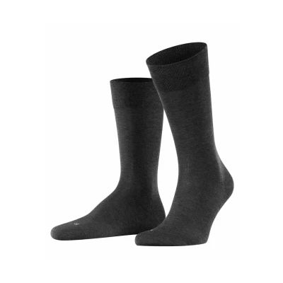 Abbildung von Falke Sensitive Malaga Softtop Suitable FOR Diabetics Socken, Herren, Größe: 39 42, Anthracite mel