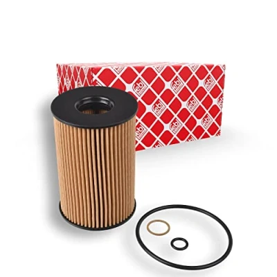 Abbildung von FEBI BILSTEIN 108982 Ölfilter mit Dichtring Dichtung Filtereinsatz BMW: 5 Limousine, X6, 6 Coupe