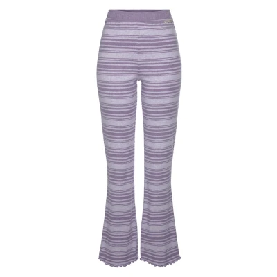 Abbildung von s.Oliver Nachtwäsche Hose, Damen, Größe: 36/38, Lila gestreift