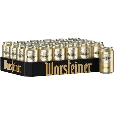 Abbildung von Warsteiner Premium Pilsener 24 x 0.33 L Bier Dose, Einweg, Dosenbier