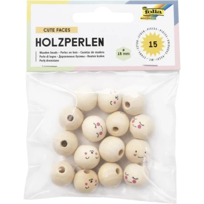 Abbildung von Houten kralen, Cute Faces