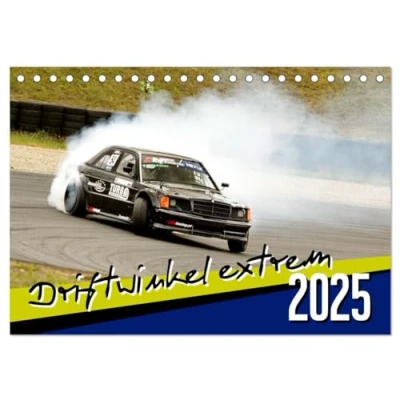 Abbildung von Driftwinkel Extrem (Tischkalender 2025 DIN A5 quer), CALVENDO Monatskalender