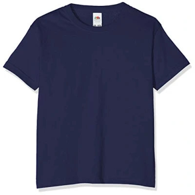 Abbildung von Fruit of the Loom Jungen T Shirt, Blau (Marineblau), 3 4 Jahre (104)