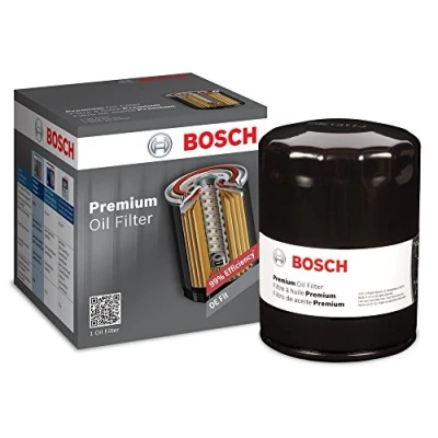 Abbildung von BOSCH 3423 Premium Ölfilter mit FILTECH Filtrationstechnologie Kompatibel Select AMC, Buick, Cadillac, Chevrolet, GMC, Hummer, Jeep, Oldsmobile, Pontiac, Saab, Saturn