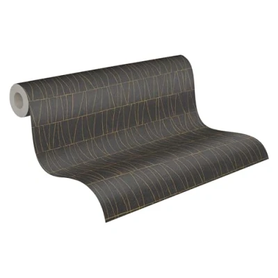 Abbildung von As_Creation Wallpaper 395063 Black Geo Mosaic (12)