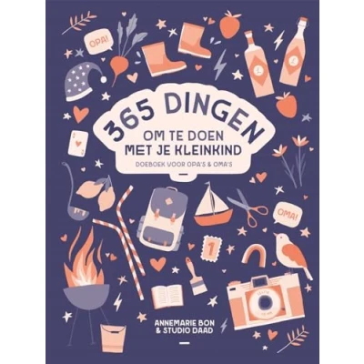 Abbildung von 365 dingen om te doen met je kleinkind: doeboek voor opa&#039;s en oma&#039;s