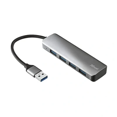 Abbildung von Trust Halyx 4 Ports USB A 3.2 Gen 1 Hub
