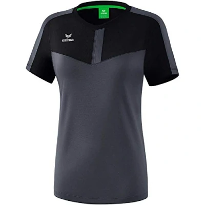 Abbildung von Erima Tshirt print, Damen, Größe: 40, Black