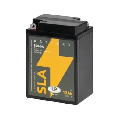 Abbildung von LP Motorrad SLA Batterie B38 6A (6V 13Ah)