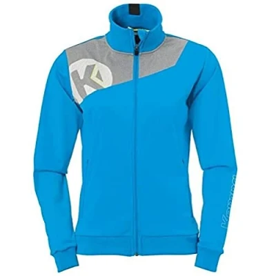 Abbildung von Kempa Damen Core 2.0 Poly Jacke, blau(kempablau/dark grau melan), XL