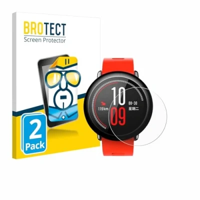 Abbildung von BROTECT (2 Stück Schutzfolie für Huami Amazfit Pace Displayschutz Folie Ultra Klar