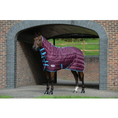 Abbildung von Weatherbeeta ComFiTec 210D Channel Quilt Combo Neck Medium 220g Grape Purple/Blue