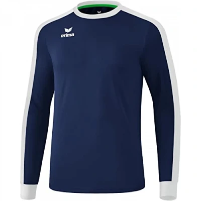 Abbildung von Erima Unisex Kinder Retro Star Trikot Langarm, New Navy/Weiß, 128 EU