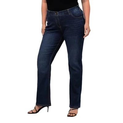 Abbildung von Ulla Popken, Damen, große Größen, Bootcut Jeans, 29 EU