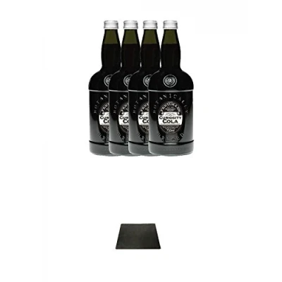 Abbildung von Fentimans Curiosity Cola 4 x 750 ml + Käseplatten 1 er Set 22 16 aus Schiefer für Dinnerpartys und Veranstaltungen