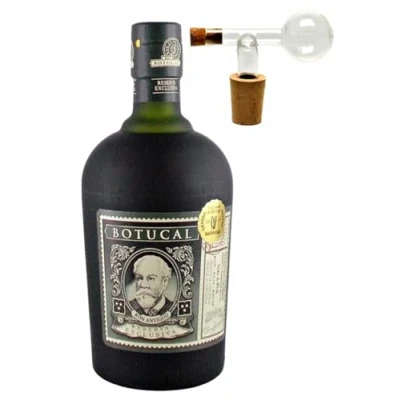Abbildung von Ron Botucal Reserva Exclusiva Rum + 1 Glaskugelportionierer zum feinen Dosieren