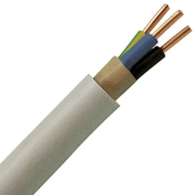 Abbildung von PVC Mantelleitung NYM J 3x2,5mm² 50m Ring (deutsche Markenware) VDE