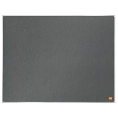 Abbildung von Nobo Filz Notiztafel, 600 x 450 mm, Schlanker Zierrahmen, InvisaMount Montagesystem, Impression Pro, Blau, 1915225