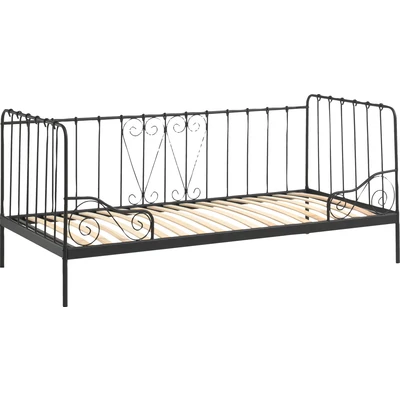 Abbildung von Vipack Jugendbett &quot;Alice&quot;, (Made in Europe), Metallbett, mit Lattenrost