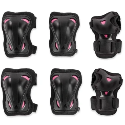 Abbildung von ROLLERBLADE Inlineskates SKATE GEAR W 3 Pack Schonerset black/raspberry