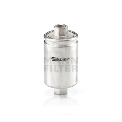 Abbildung von MANN FILTER WK 612/2 Kraftstofffilter Leitungsfilter JAGUAR: XK 8 Coupe, XJ Limousine, Cabrio, ROVER: 400 Mini Hatchback
