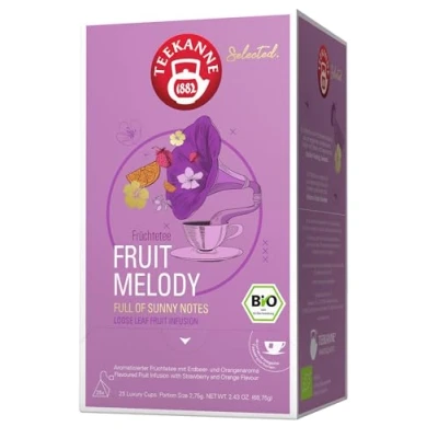 Abbildung von Teekanne Selected Bio Fruit Melody, 25 Luxury Cups, 0.055 von FROG.coffee