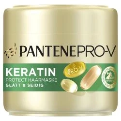 Abbildung von Pantene Pro V Glatt &amp; Seidig Keratin Reconstruct Haarmaske (300ml)