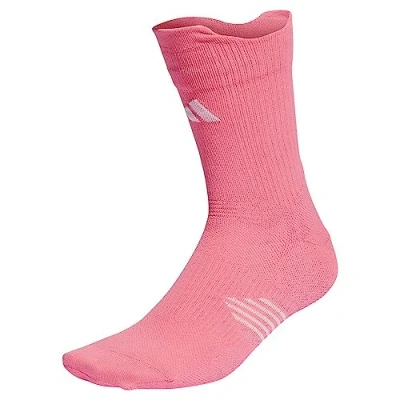 Abbildung von adidas Performance Running X Supernova CREW Sportsocken Lucid pink white, Größe: 43 45, white