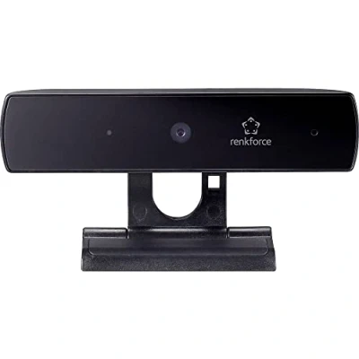 Abbildung von Renkforce RF WC1080P1 Full HD Webcam 1920 x 1080 Pixel Klemm Halterung