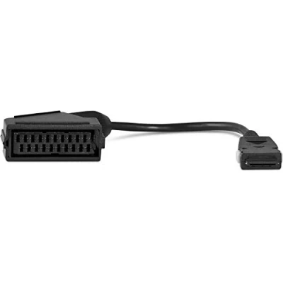 Abbildung von TechniSat Mini SCART Adapter/kompatibel zu ausgewählten ISIO Netsehern und Receivern (TechniTwin ISIO, TechniPlus TechniVision Digit S2) schwarz