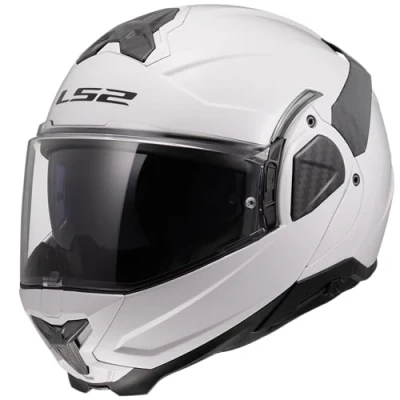 Abbildung von LS2, Modularer Motorradhelm ADVANT II SOLID Gloss White, 3XL