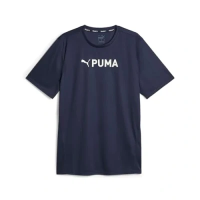 Abbildung von Puma FIT Ultrabreathe TEE Sport Tshirt, Herren, Größe: Large, Navy