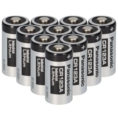 Abbildung von 10x 3V CR123A DL123A Batterien CR17345 Ultra Lithium Foto Bulk Akkuman Edition