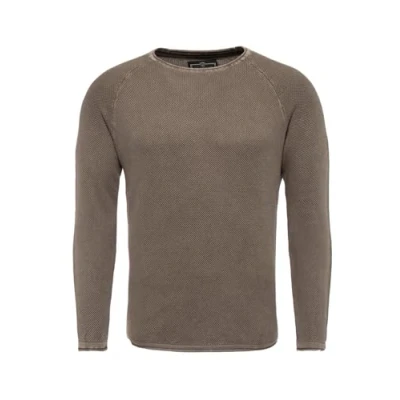 Abbildung von Key Largo Strickpullover, Herren, Größe: Medium, Moccabrown