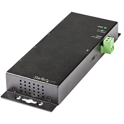 Abbildung von StarTech.com 4 Port USB C Hub 10 Gbit/s Metall Industrieller 2X &amp; A ESD Überspannungsschutz oder Host Eigenstromversorgung 3.1 Typ (HB31C2A2CME)
