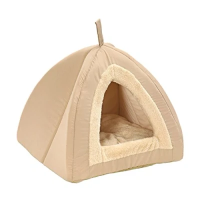 Abbildung von Tierbett Katzenhöhle Findus, Polyester, beige