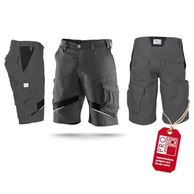 Abbildung von KÜBLER Workwear ACTIVIQ Arbeitsshorts anthrazit/schwarz Größe 58