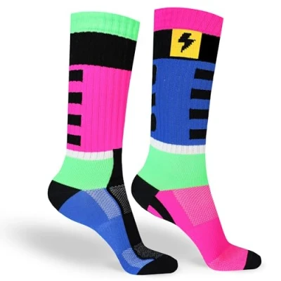 Abbildung von Sport Socken für Männer und Frauen Ideale Laufen, Basketball, Radfahren Padel Inshock Barcelona