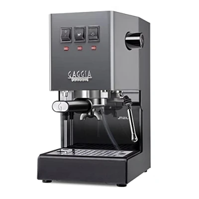 Abbildung von Gaggia New Classic Evo Grey Siebträger Espressomaschine Grau