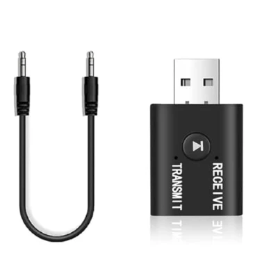 Abbildung von Ziyan 2 in1 Bluetooth Audio Adapter Transmitter Empfänger AUX Kabel Auto 3.5mm Klinke