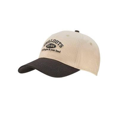 Abbildung von chillouts Baseball Cap mit farbigem Schirm