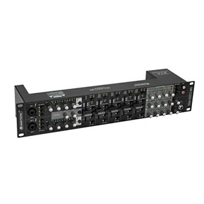 Abbildung von OMNITRONIC EM 650B MK2 Entertainment Mixer Multifunktionaler 5+2 Kanal mit 3 Zonen, Schwarz