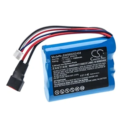 Abbildung von vhbw Akku kompatibel mit Carrera 800007, 800010 Modellbau (1500mAh, 11,1V, Li Ion)