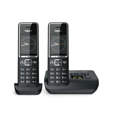 Abbildung von Cordless Gigaset Comfort 550A Duo, Schnurlos, schwarz