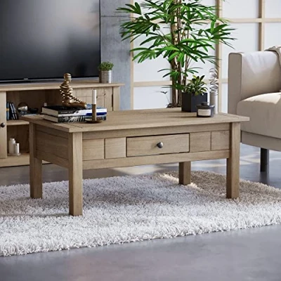 Abbildung von Home Discount Unit, Eiche, beige, H: 44cm x W: 100cm D: 60cm
