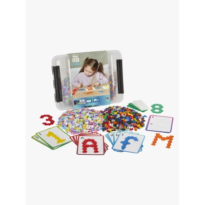 Abbildung von Plus ABC &amp; 123 Aufbewahrungsbox 2000 Teile
