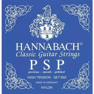 Abbildung von Hannabach Klassikgitarre Saiten Serie 850 PSP HT geschliffen Komplettsatz