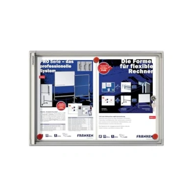 Abbildung von Franken Flachschaukasten X tra!Line 37x51 cm Indoor silber