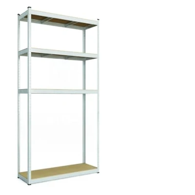 Abbildung von SMART REGALY Regal schmal standregal Ausführung: Verzinkt MDF Platte Anzahl der Einlegeböden: 5 200x90x60 cm Tragfähigkeit Regale: 175 kg